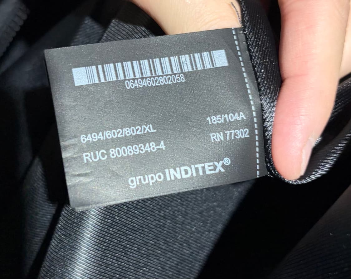 ZARA 남성 코트 XL 블랙 상품이미지4