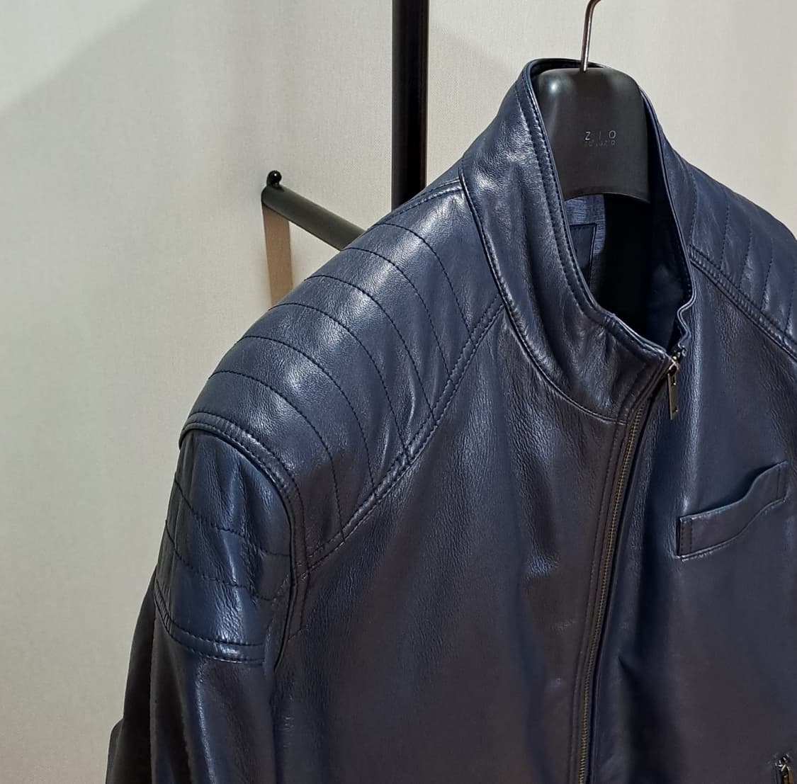 (택포) 워모 싱글라인 양가죽 자켓 105 B24 상품이미지4