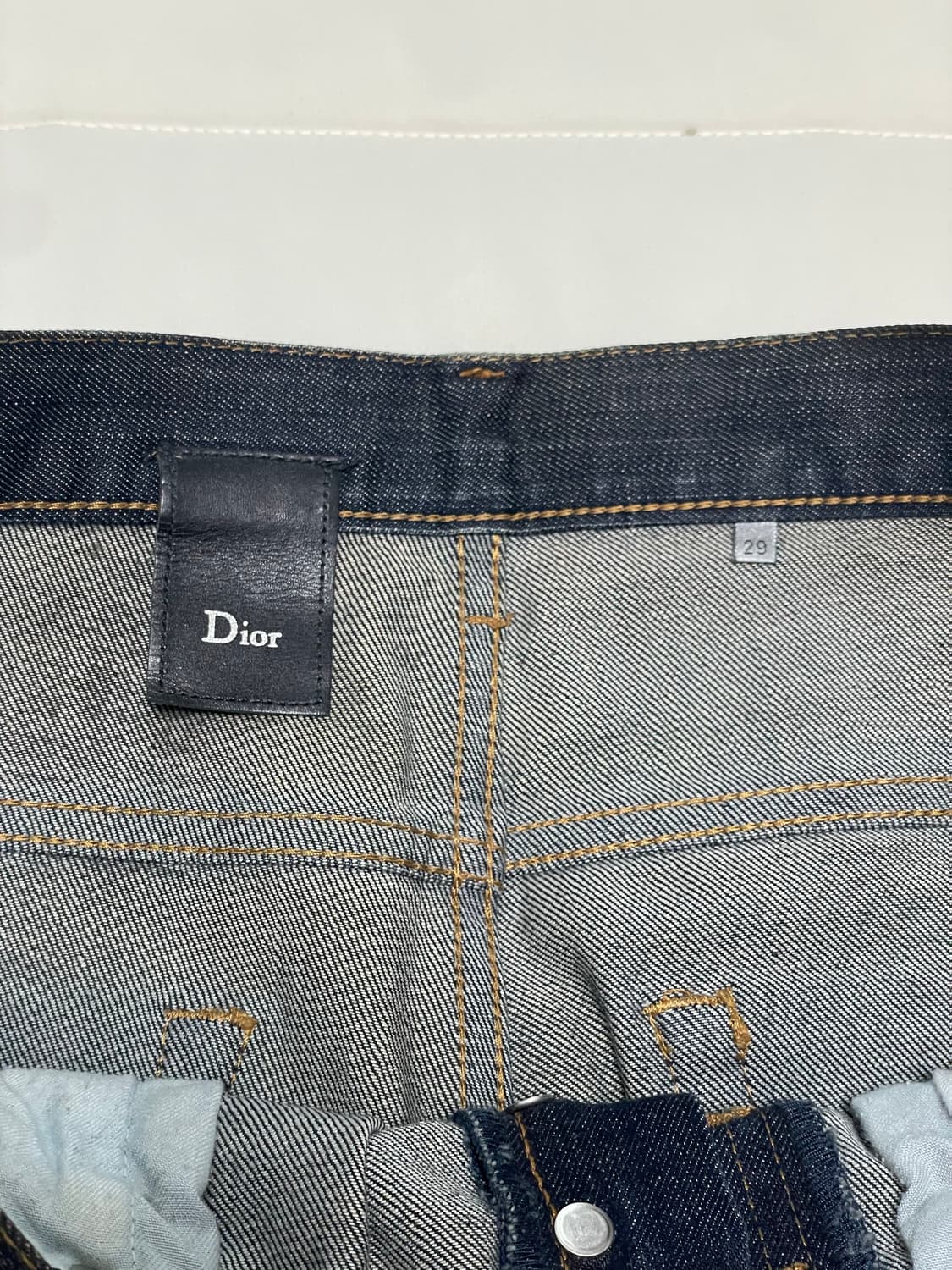 디올옴므 mii 인디고 생지데님 상품이미지6