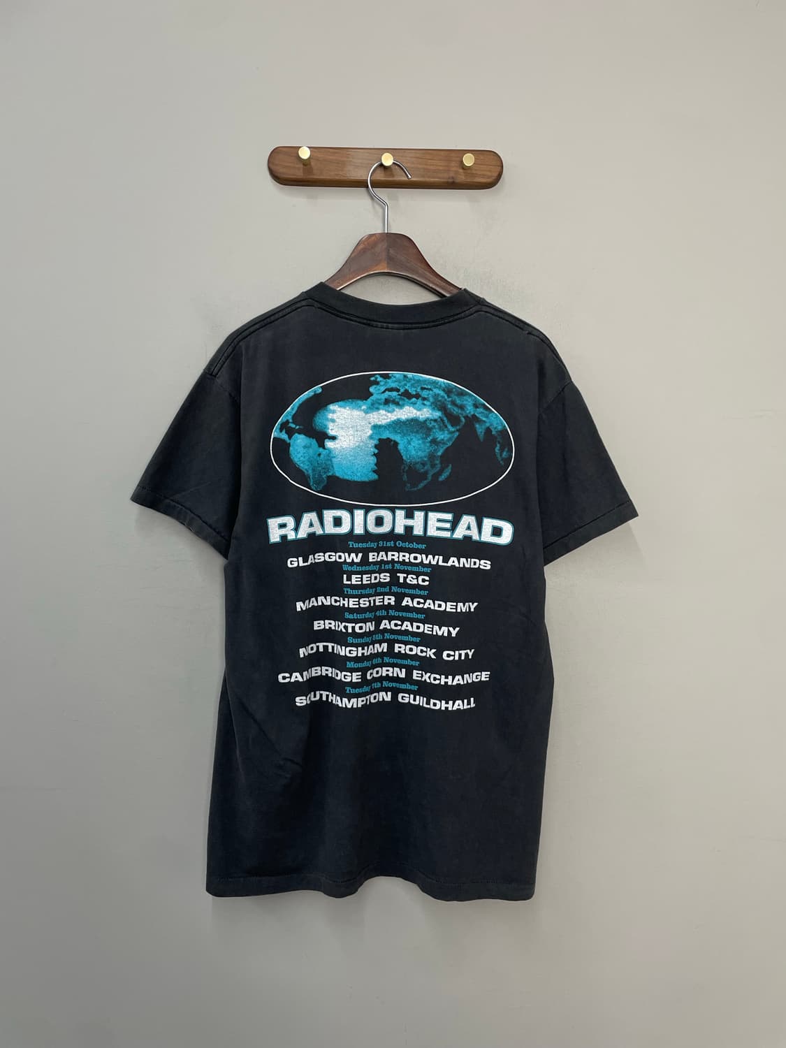 빈티지 라디오헤드 월드투어 반팔 H2443 상품이미지4
