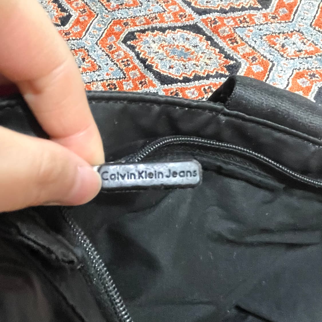 캘빈클라인진스 블랙딥브라운 토트백  상품이미지6