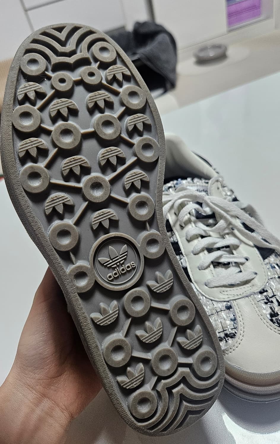 아디다스 통굽 트위드 가젤 상품이미지6