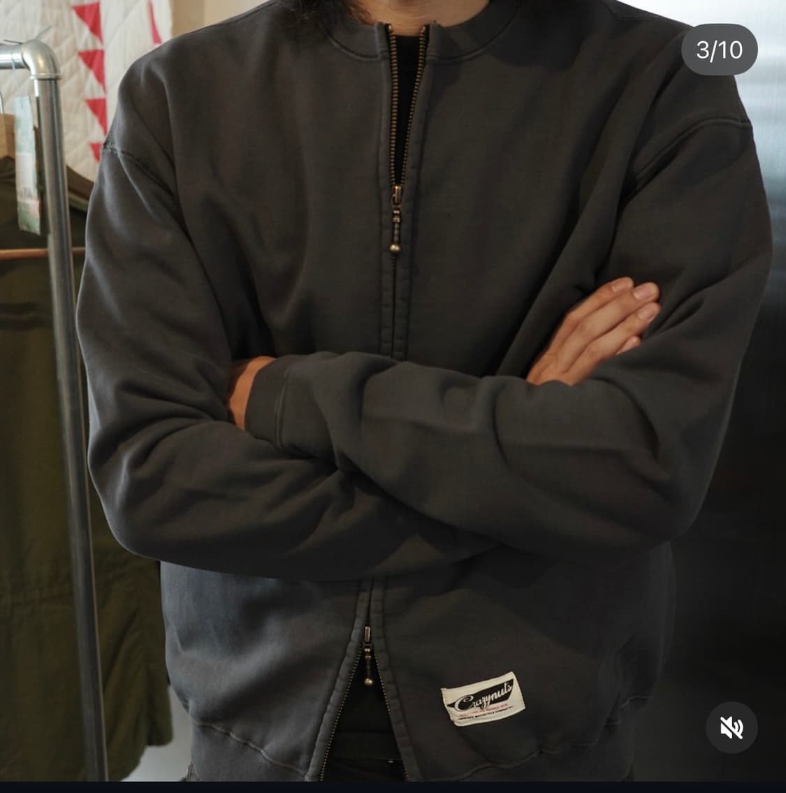 크레이지넛츠 투웨이 집업 상품이미지4