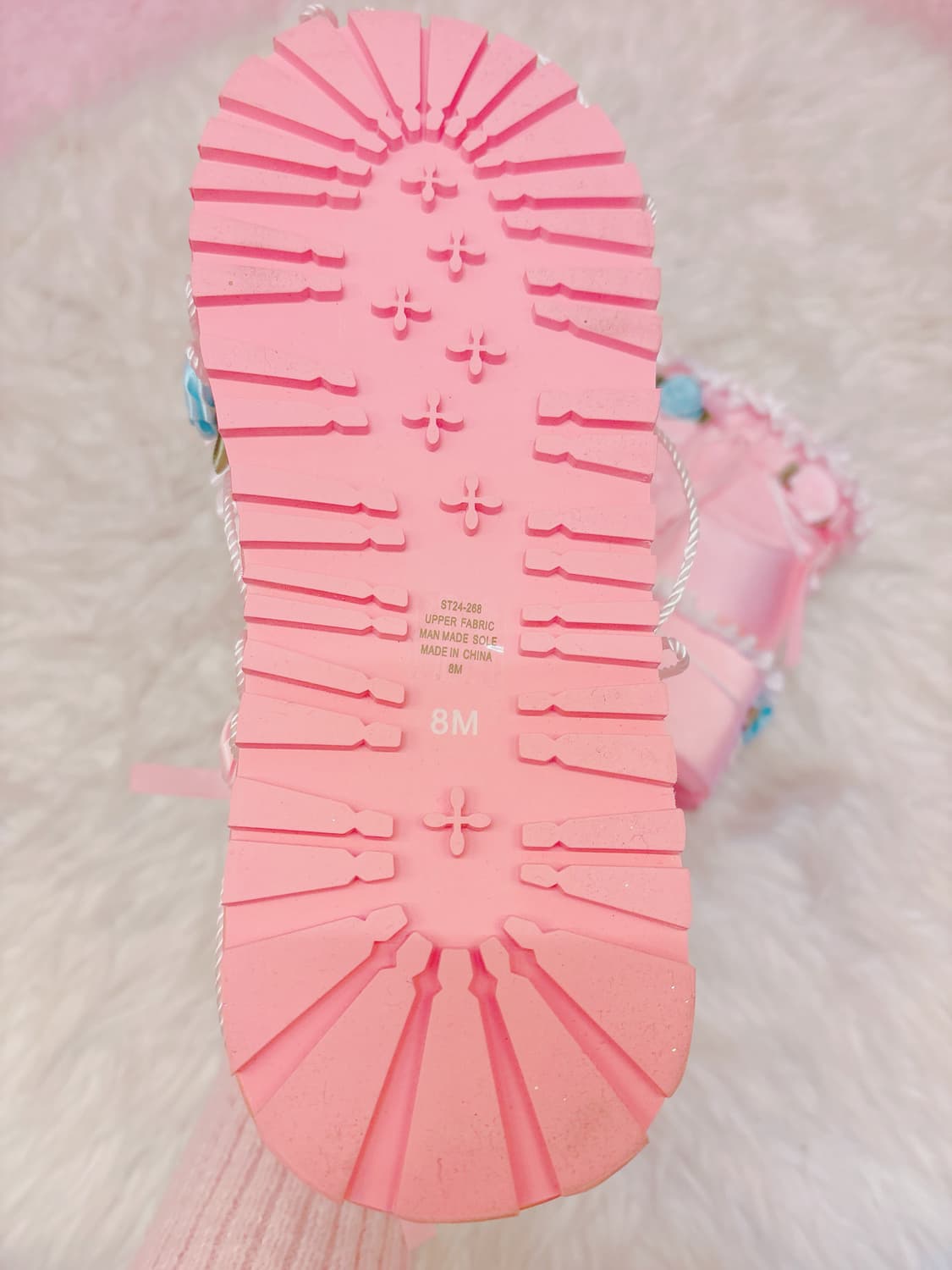 Sugar thrillz pink winter ankle boots 상품이미지6