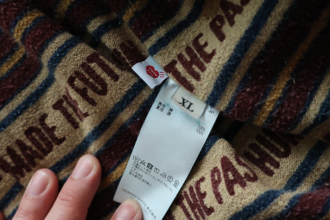 휴먼메이드 블랭킷 데님 자켓 XL 상품이미지5