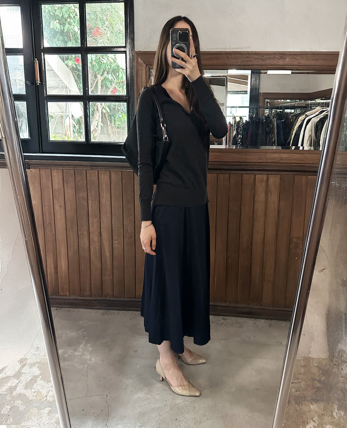 THEORY pleated midi skirt 상품이미지2