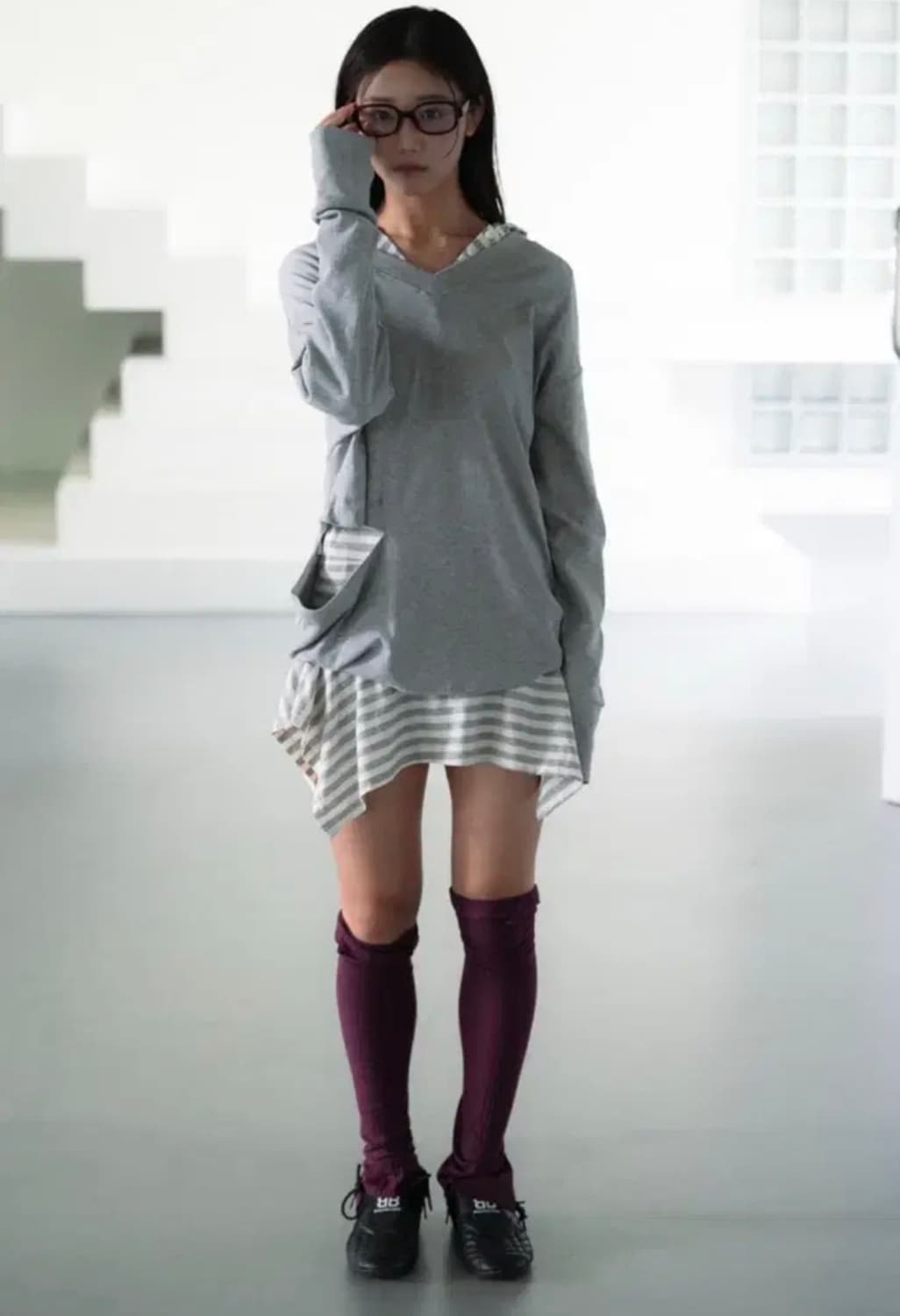 인앤양하모니 웜업티 그레이 상품이미지2