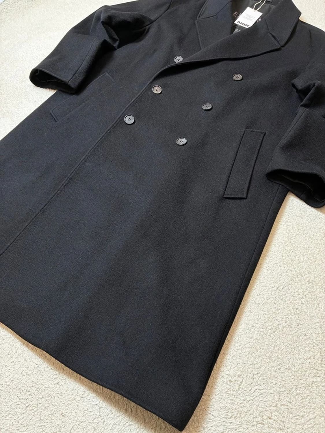 인사일런스 x 분트 17FW 캐시미어 블렌드 더블 코트 PN6661    상품이미지4