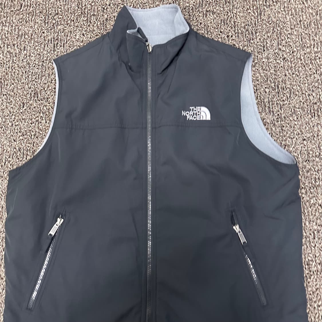 노스페이스 기모 양면 조끼 블랙 M 상품이미지2