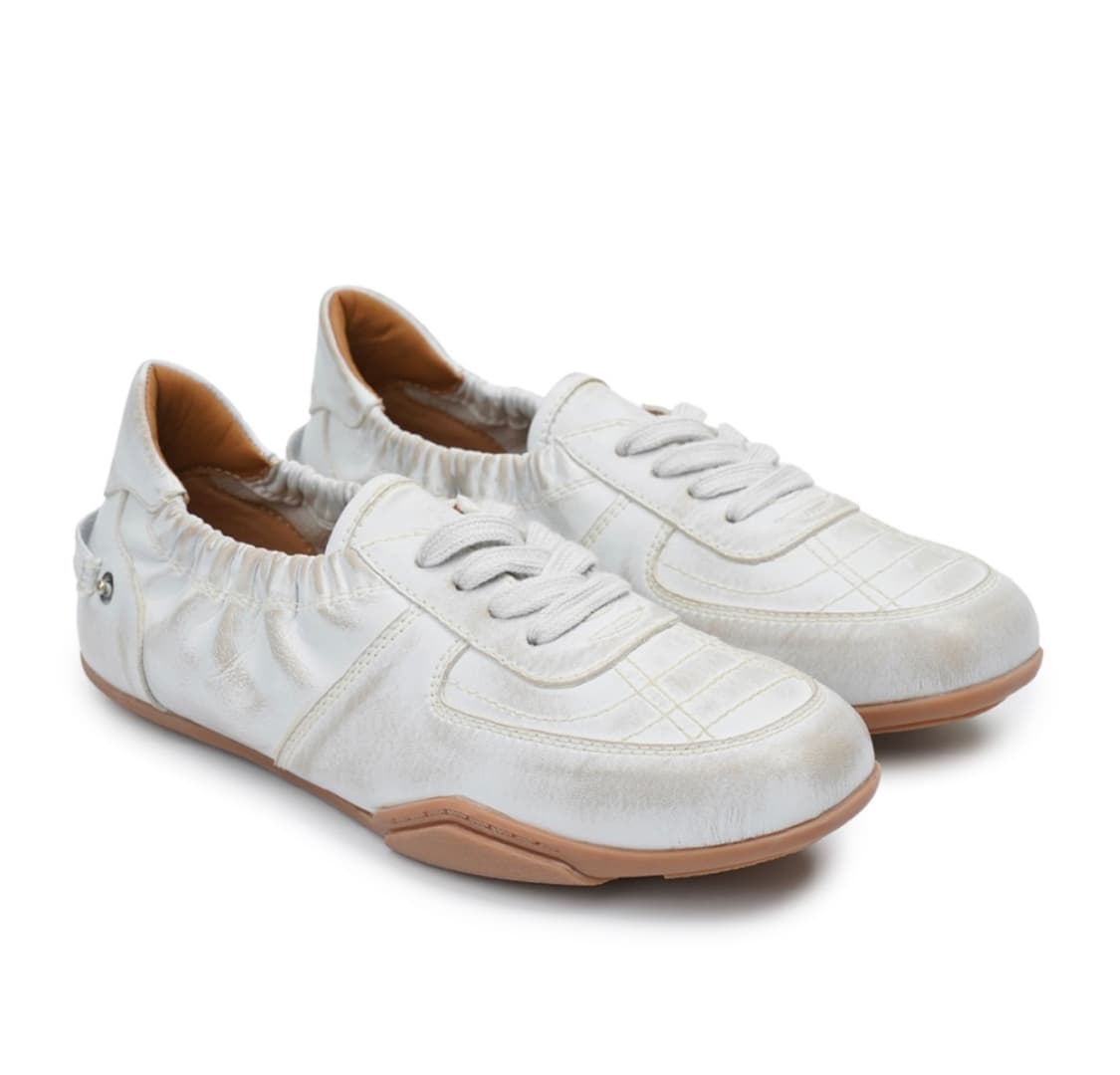 240 235 이크닉 빈티지 레더 스니커즈 상품이미지1