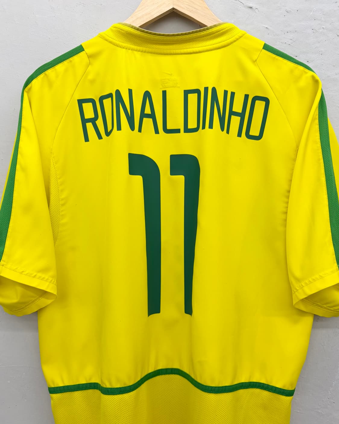 나이키 02-04 브라질 홈 2002 한일 월드컵킷 호나우지뉴 상품이미지2