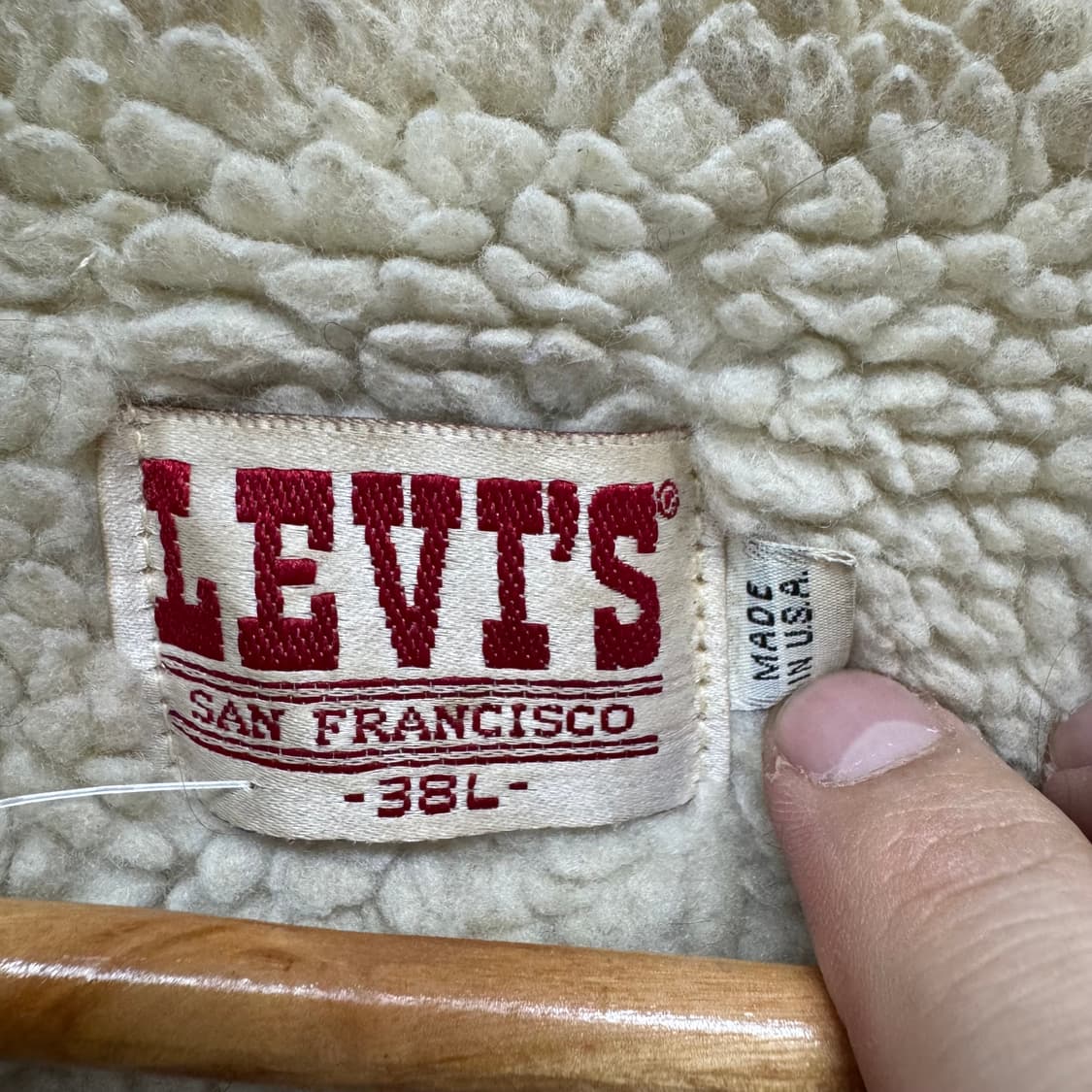 (1980‘s)리바이스 쉐르파 자켓  상품이미지4