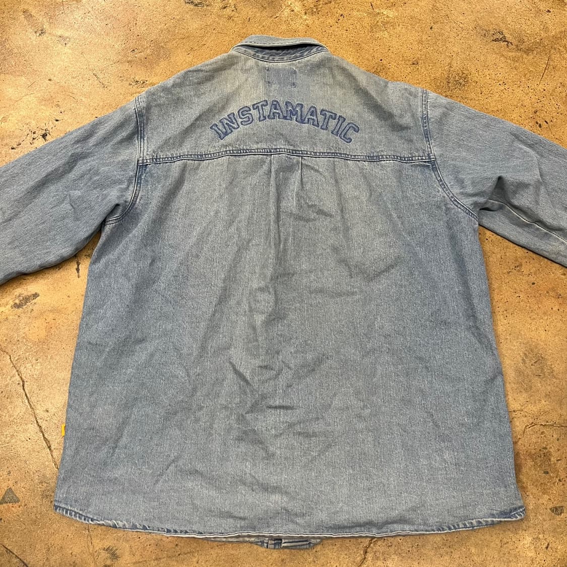 [정품/XL] 코닥 데님 셔츠 긴팔 청남방 b18 상품이미지4