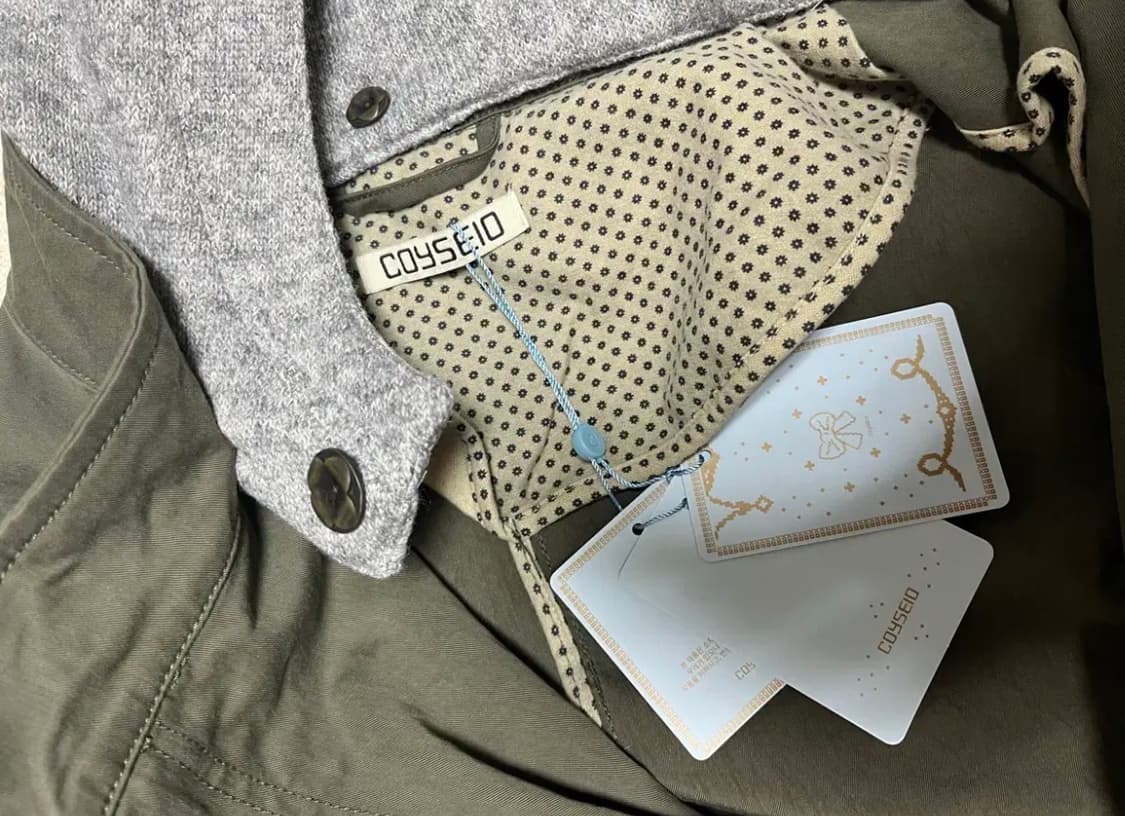 코이세이오 야상 카키 상품이미지2