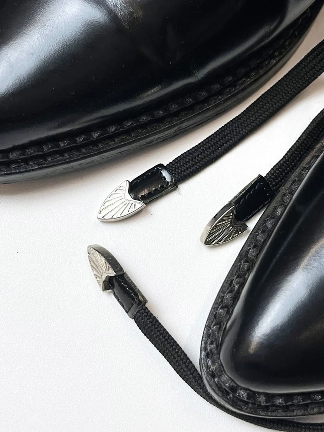 TOGA PULLA 재팬 레이스업 가죽 컷아웃 슈즈 A1578 상품이미지5