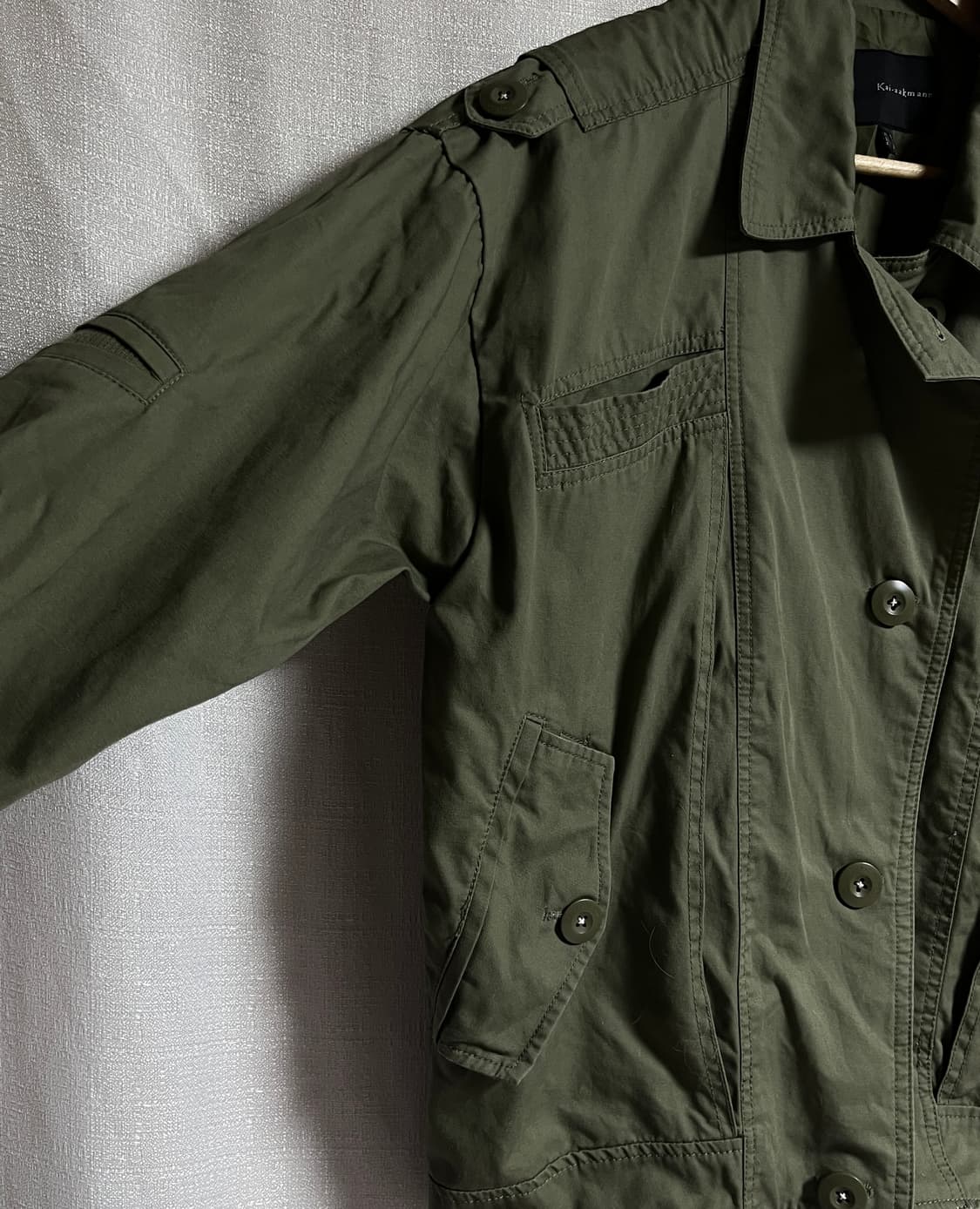 공용 카이아크만 오버핏 크롭 야상자켓 점퍼 S 상품이미지6