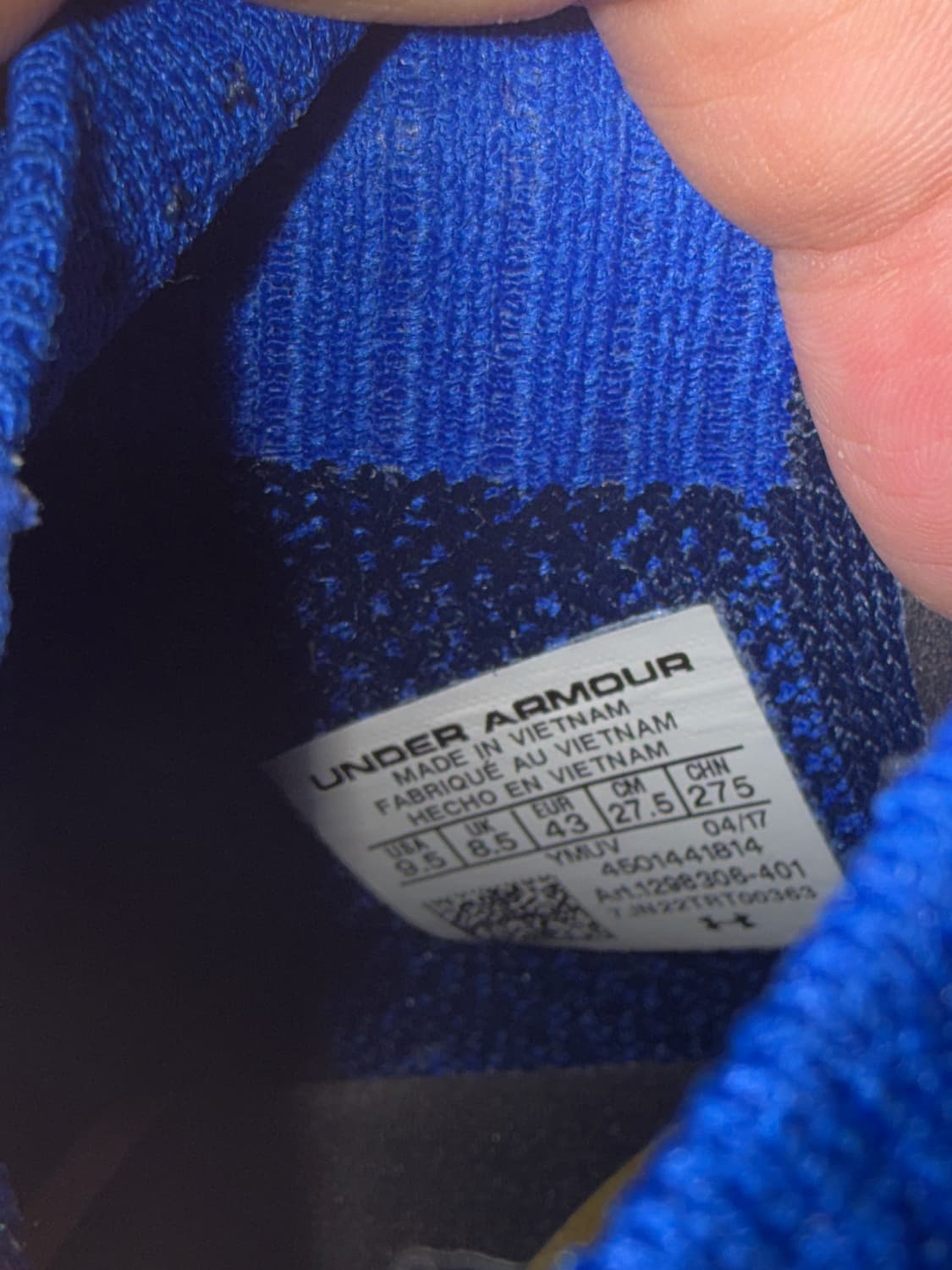 언더아머 커리4 농구화 275mm 상품이미지2