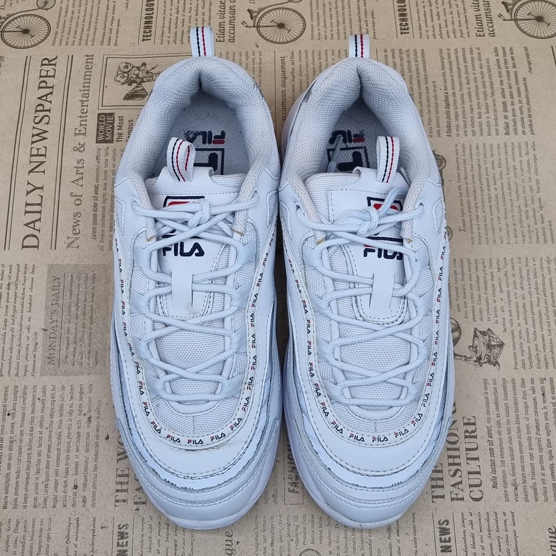 휠라 레이 테이피 테잎 남성운동화260 상품이미지2