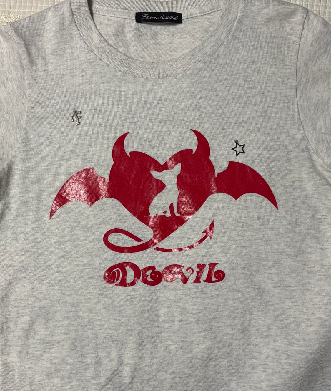 샵페어리 데빌 티셔츠 상품이미지2