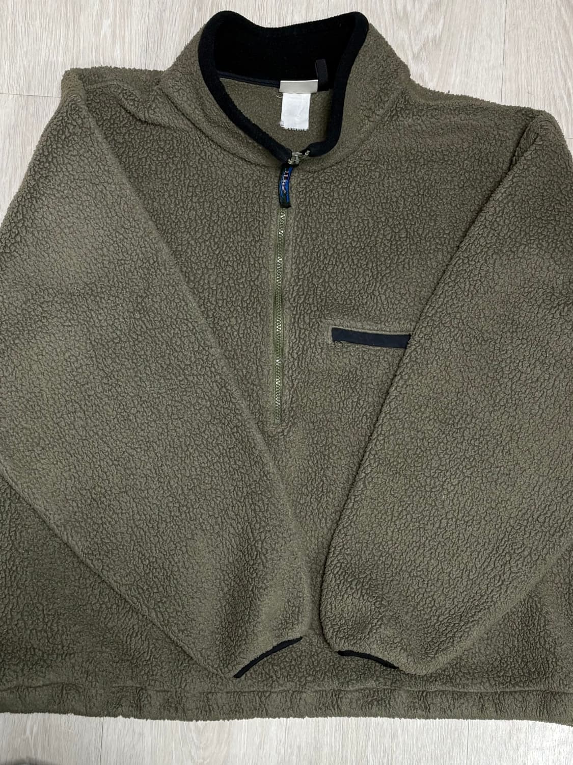 80s 엘엘빈 딥파일 카키 상품이미지4