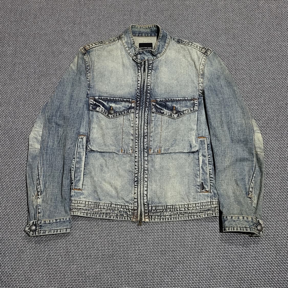 캘빈클라인 포켓 데님 트리커 자켓 (L) 상품이미지1