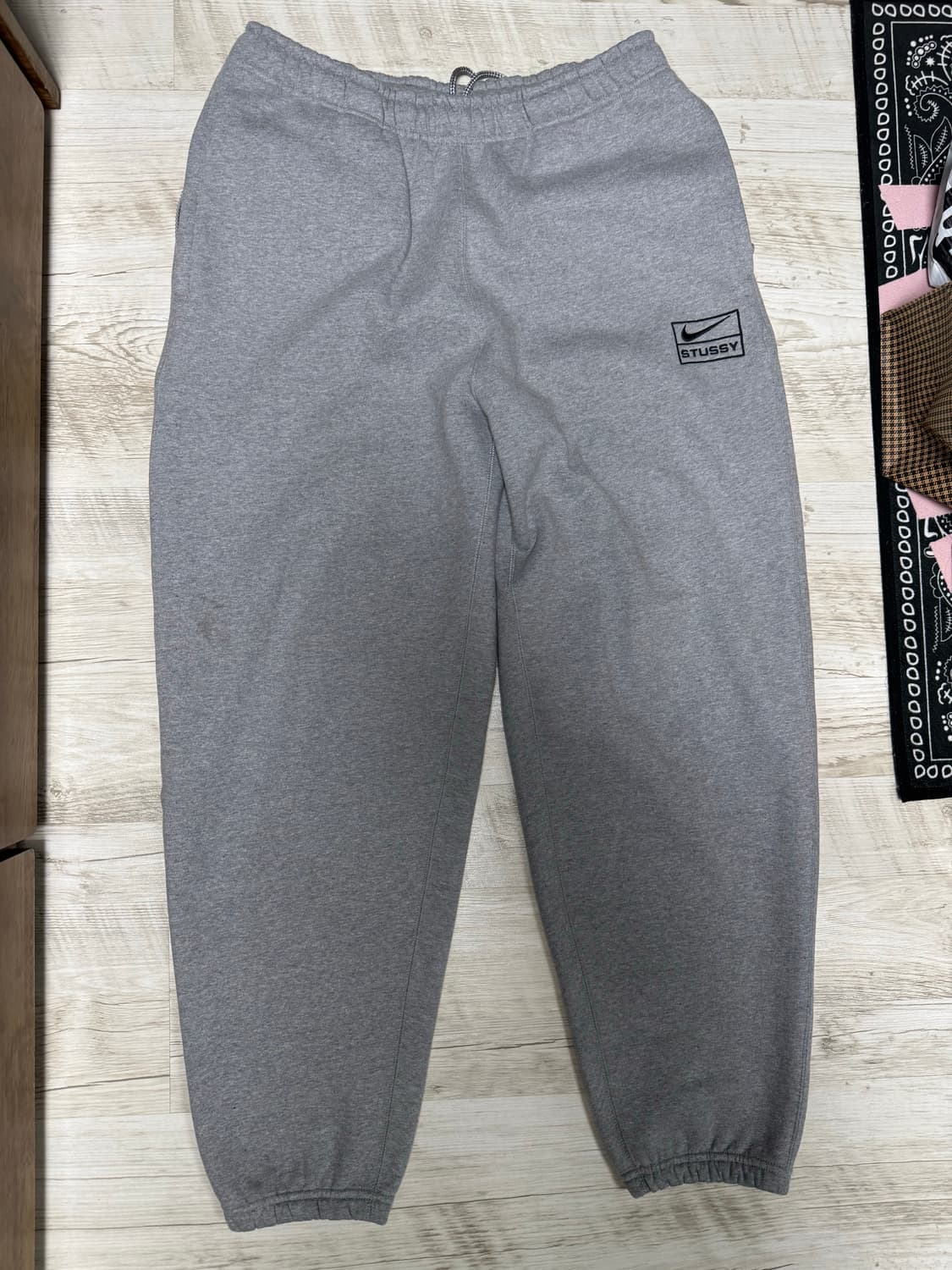 [M] 나이키 스투시 NRG 플리스 팬츠 다크 그레이 헤더 상품이미지1