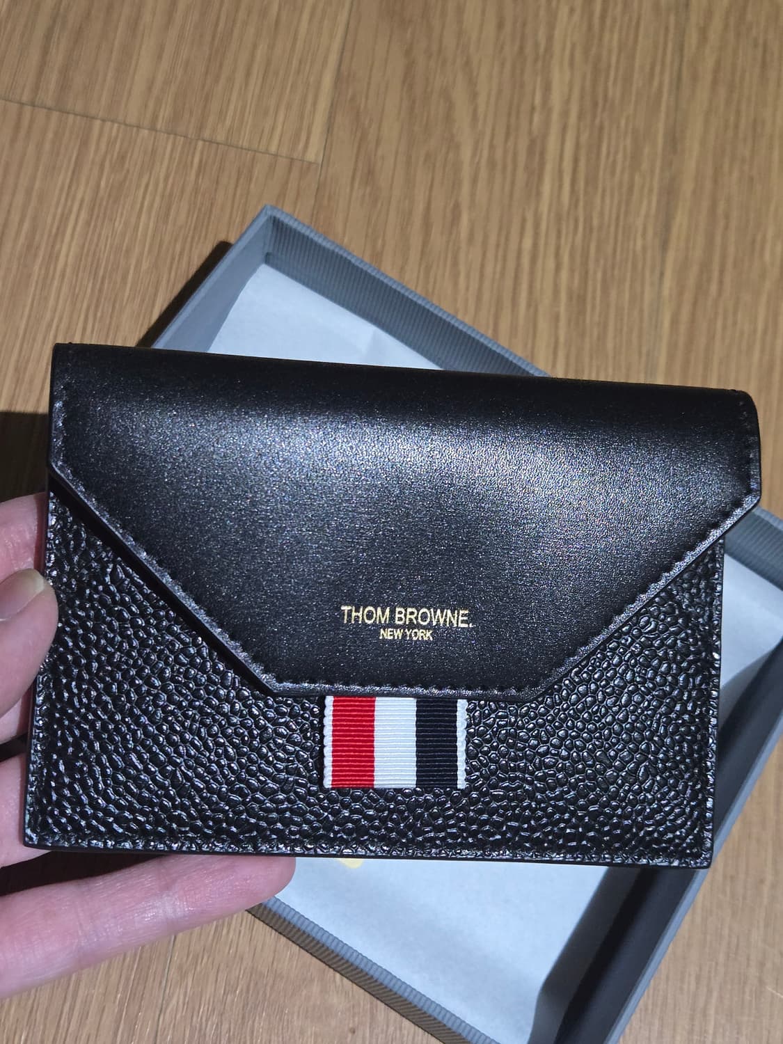 톰브라운 블랙 카드지갑 상품이미지1