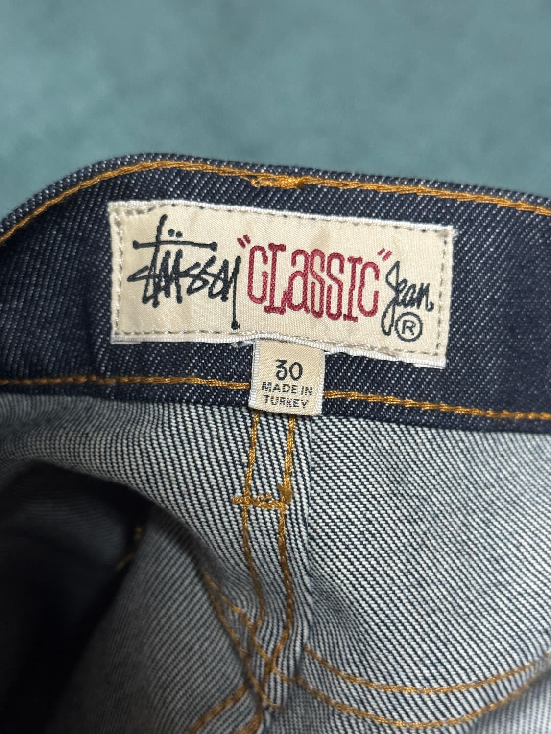 스투시 데님 클래식 진 로우 30사이즈 상품이미지6