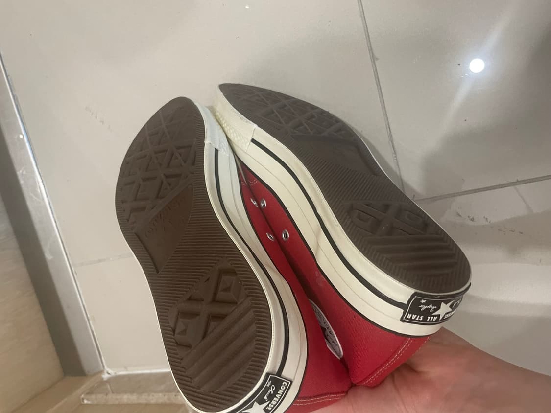 컨버스 척70 하이 에나멜 레드 290 상품이미지4