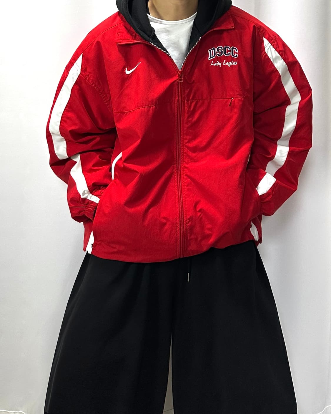 Nike 나이키 올드스쿨 팀 배색 바람막이 자켓 상품이미지3