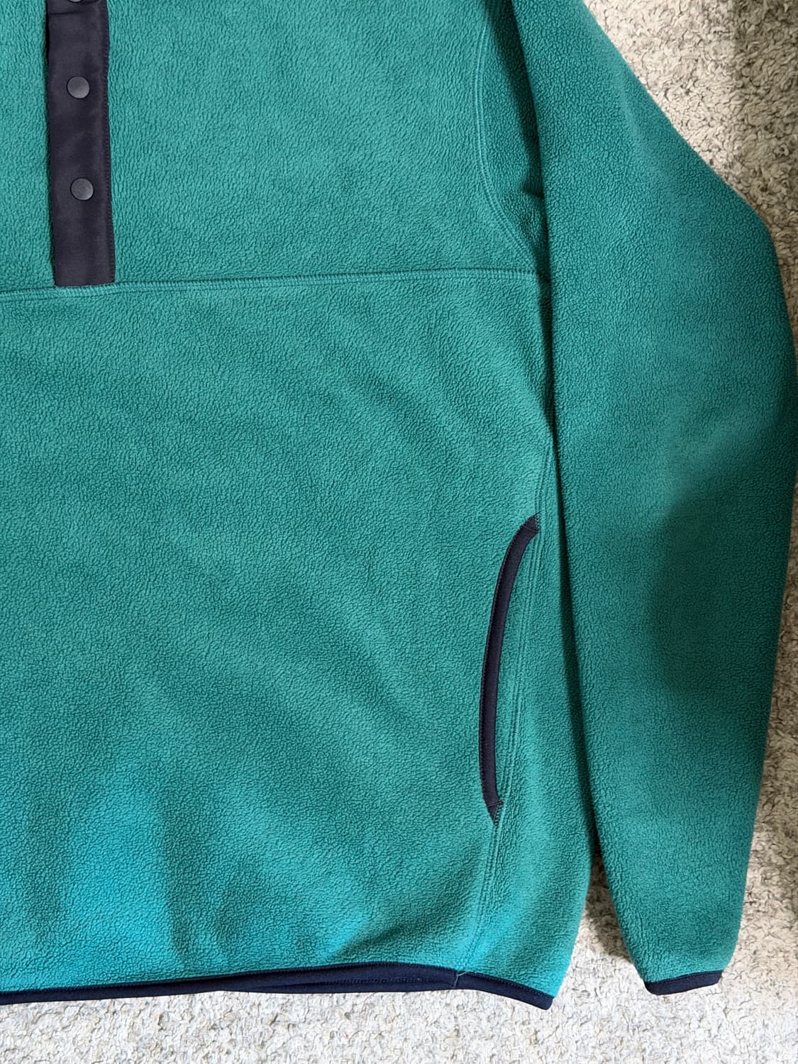 유니클로 하프 버튼 풀오버 플리스 상품이미지5