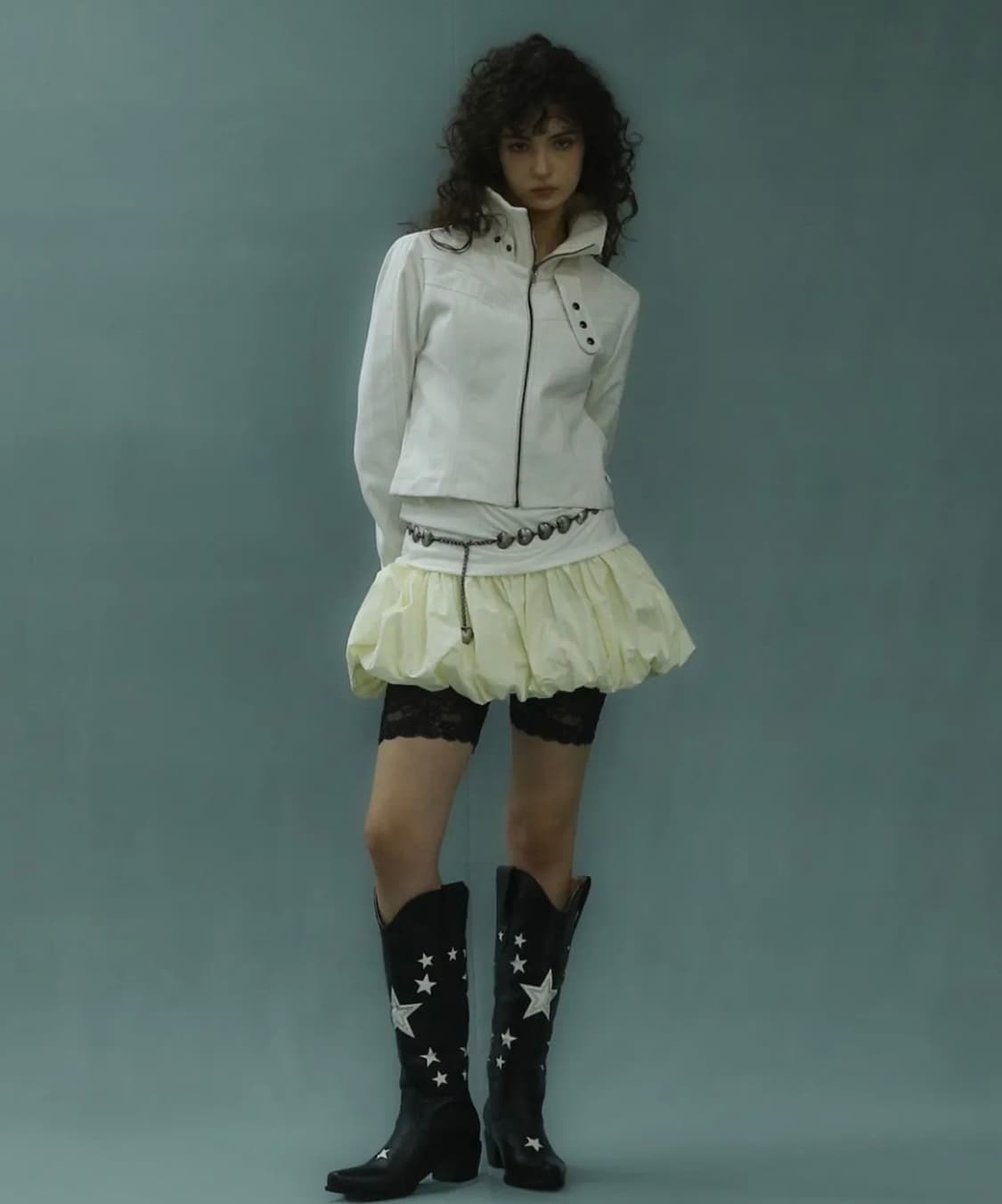 배드블루 바이커 자켓 상품이미지5