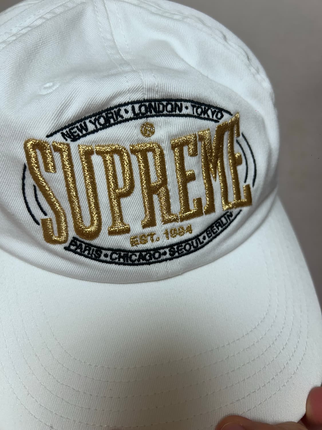 슈프림 볼캡 모자 상품이미지7
