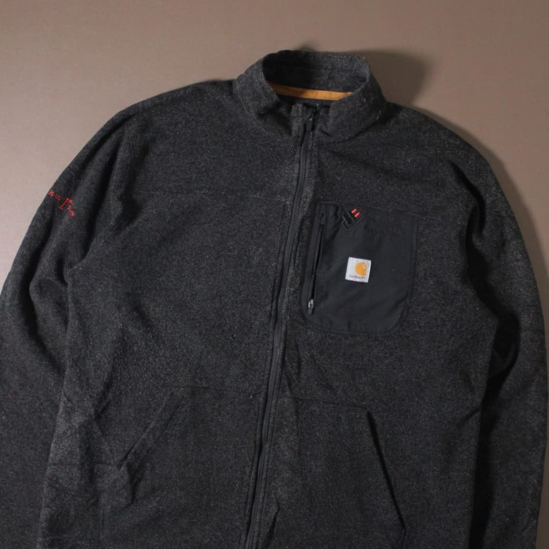 Carhartt 칼하트 러기드 플렉스 릴렉스핏 플리스 집업 자켓 상품이미지2