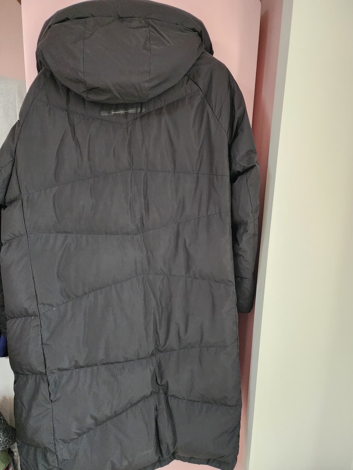 TBJ 덕다운 롱패딩 블랙 팜 100~105사이즈 오리털 패딩 점퍼 파카 상품이미지2