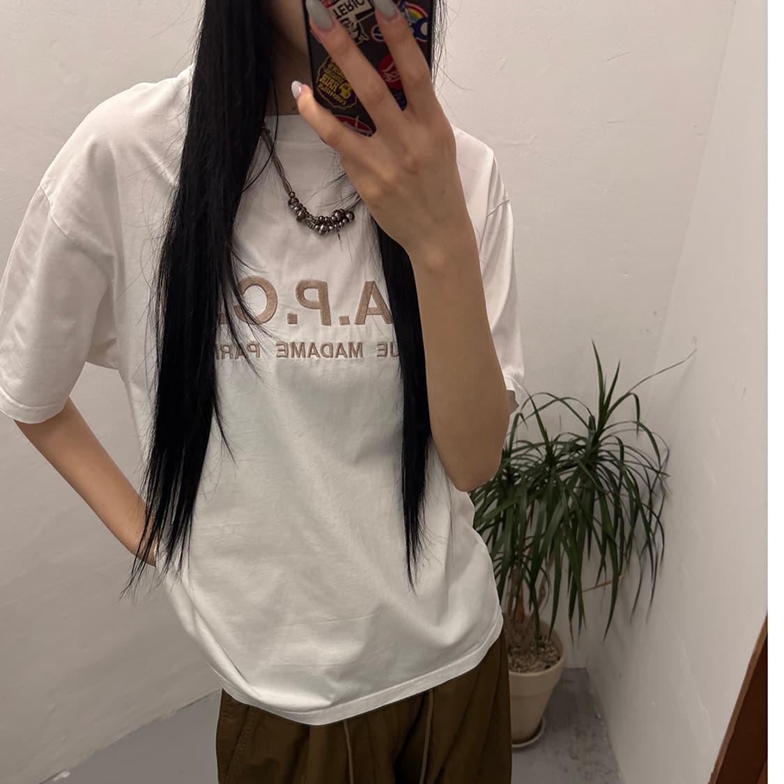 A.P.C Logo Tee 상품이미지2