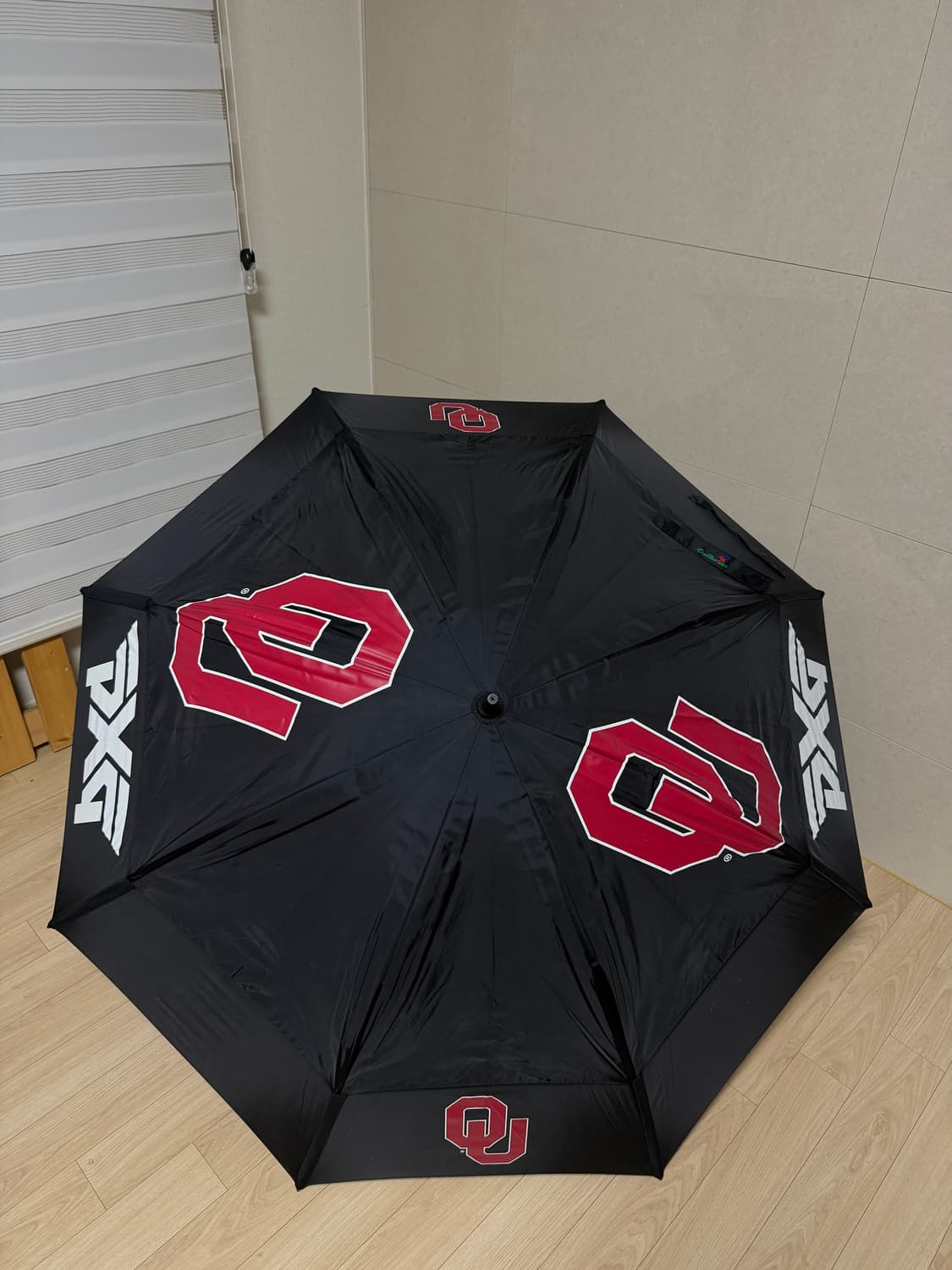 새상품) PXG OKLAHOMA 블랙 골프 우산 대형 상품이미지2