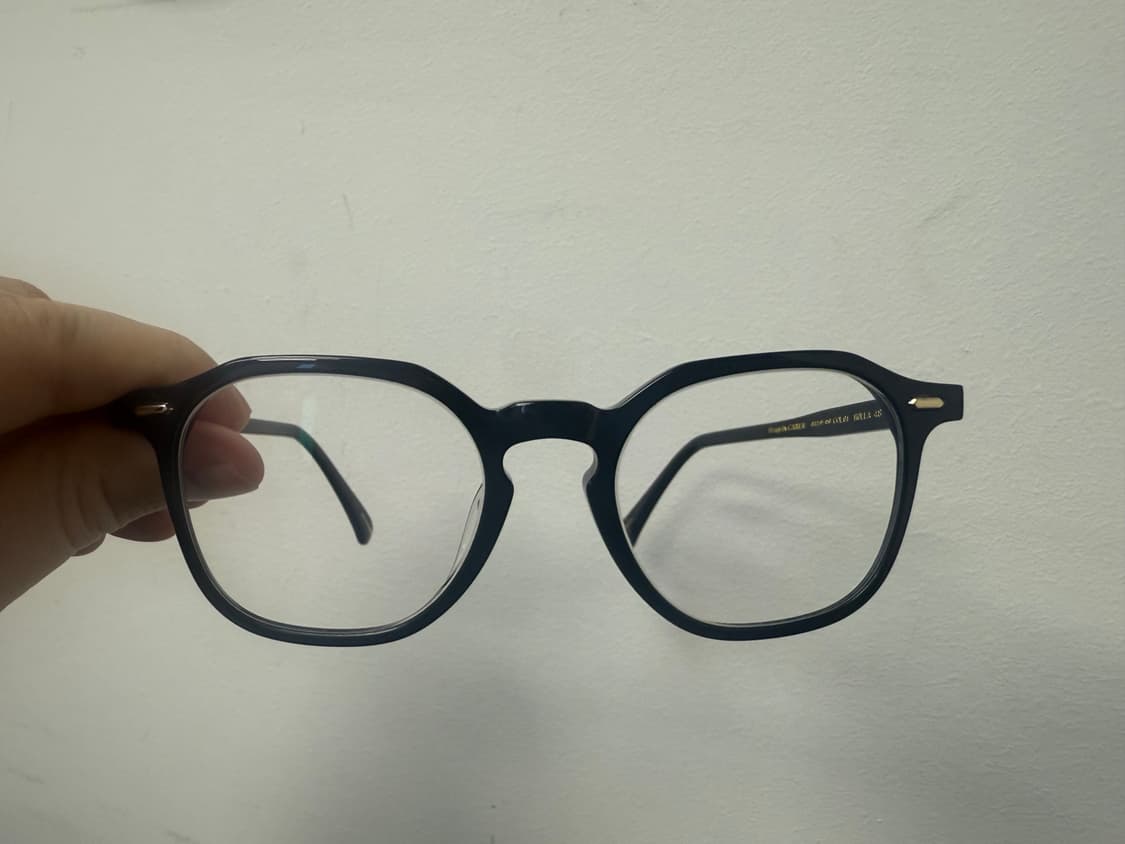 CARVEN 카르벤 빈티지 HOLLA 48 COL.01 뿔테 안경 상품이미지1