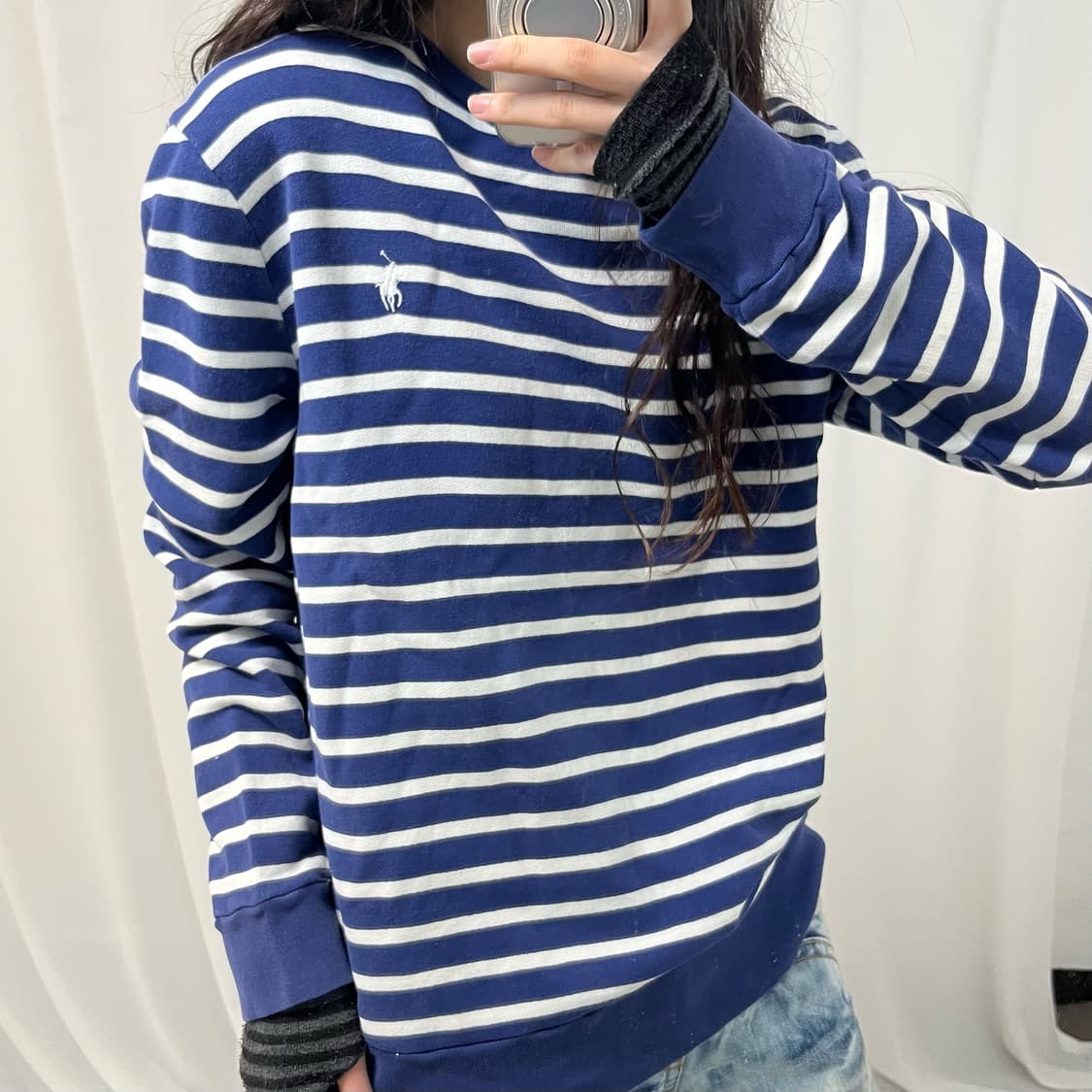 Polo Stripe Cotton Knit 상품이미지3