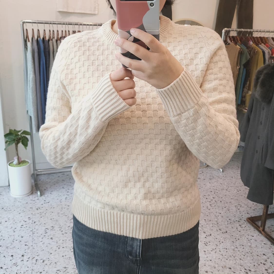 유니클로UUU 와플 울니트 상품이미지10