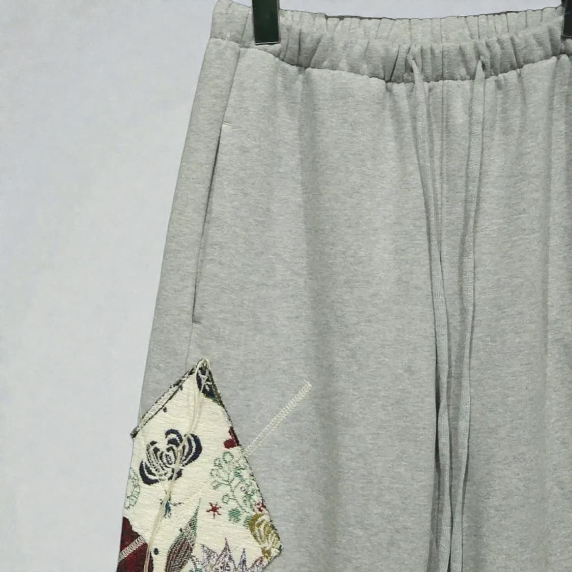 OPEN YY 오픈와이와이 아가일 패치 기모 라운지 팬츠 M 상품이미지4