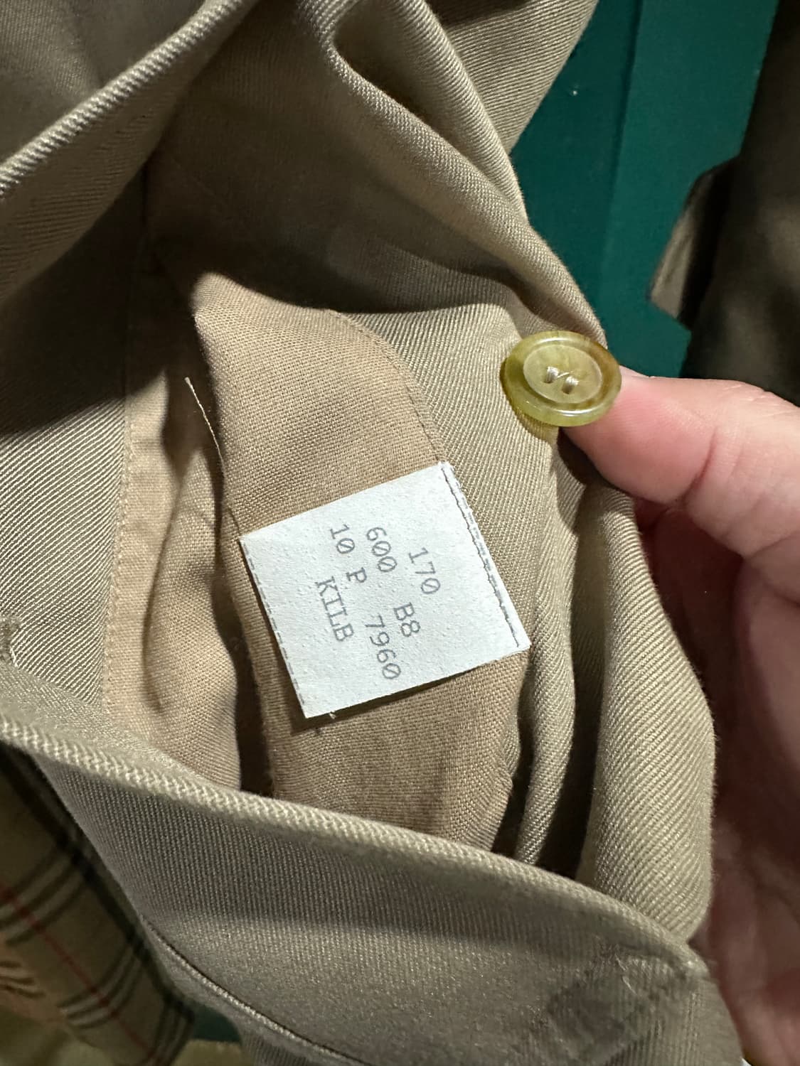 버버리 노바체크 트렌치코트 베이지 상품이미지7