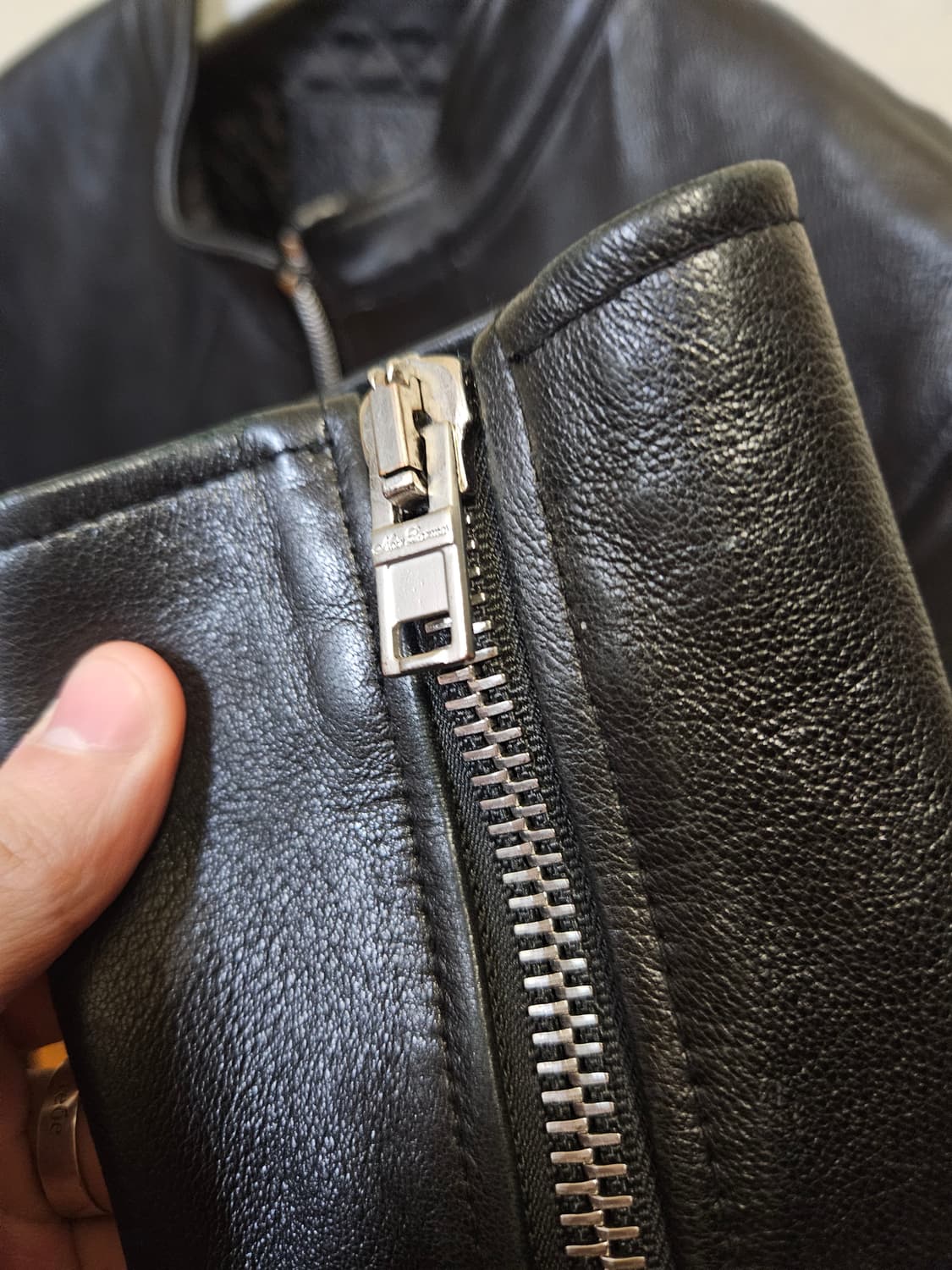 46사이즈) 느와르 라르메스 BLACK LABEL 블랙라벨 스탠드카라 상품이미지6