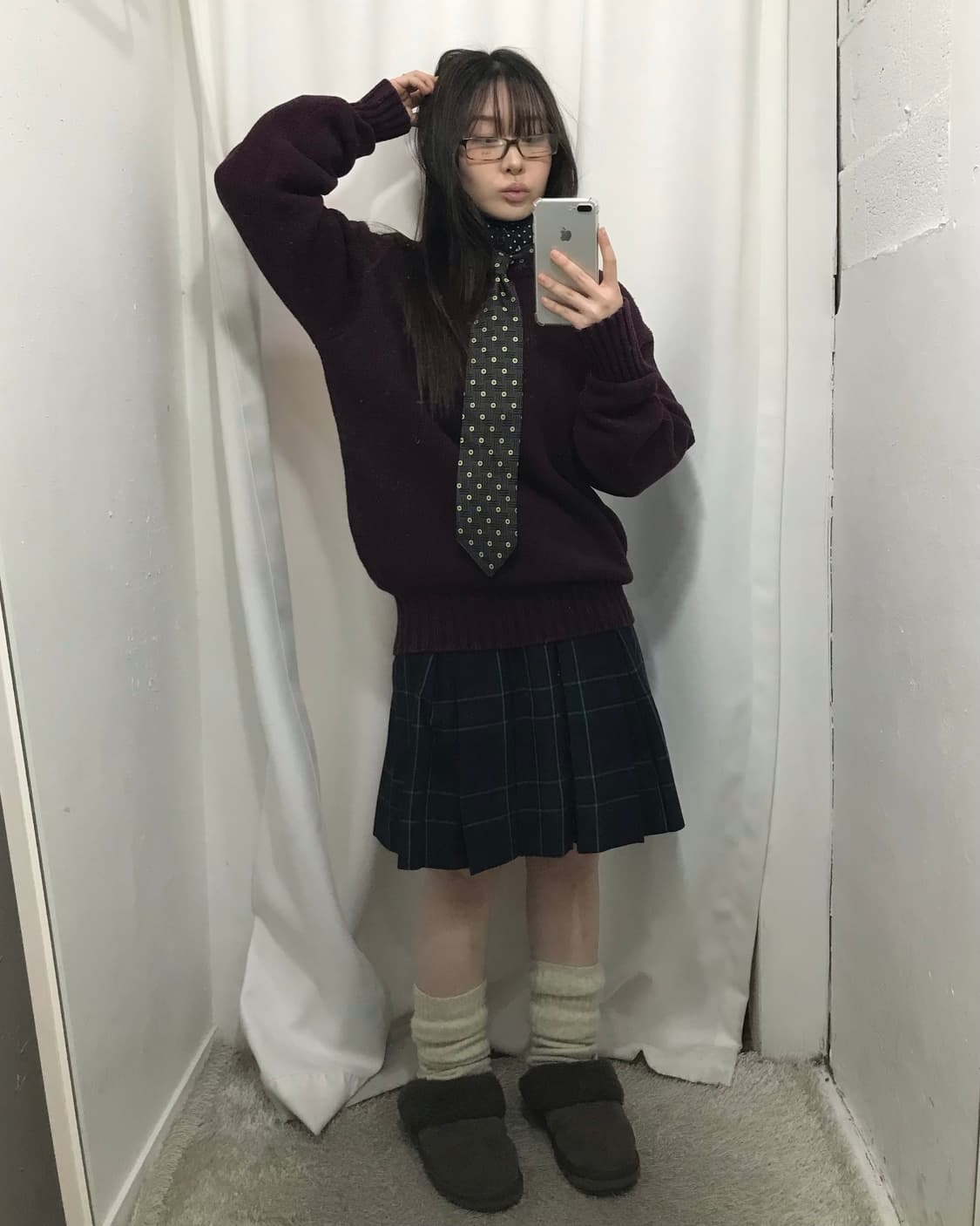 핀터깔 너드 괴짜 코디 세트 🤍 상품이미지2