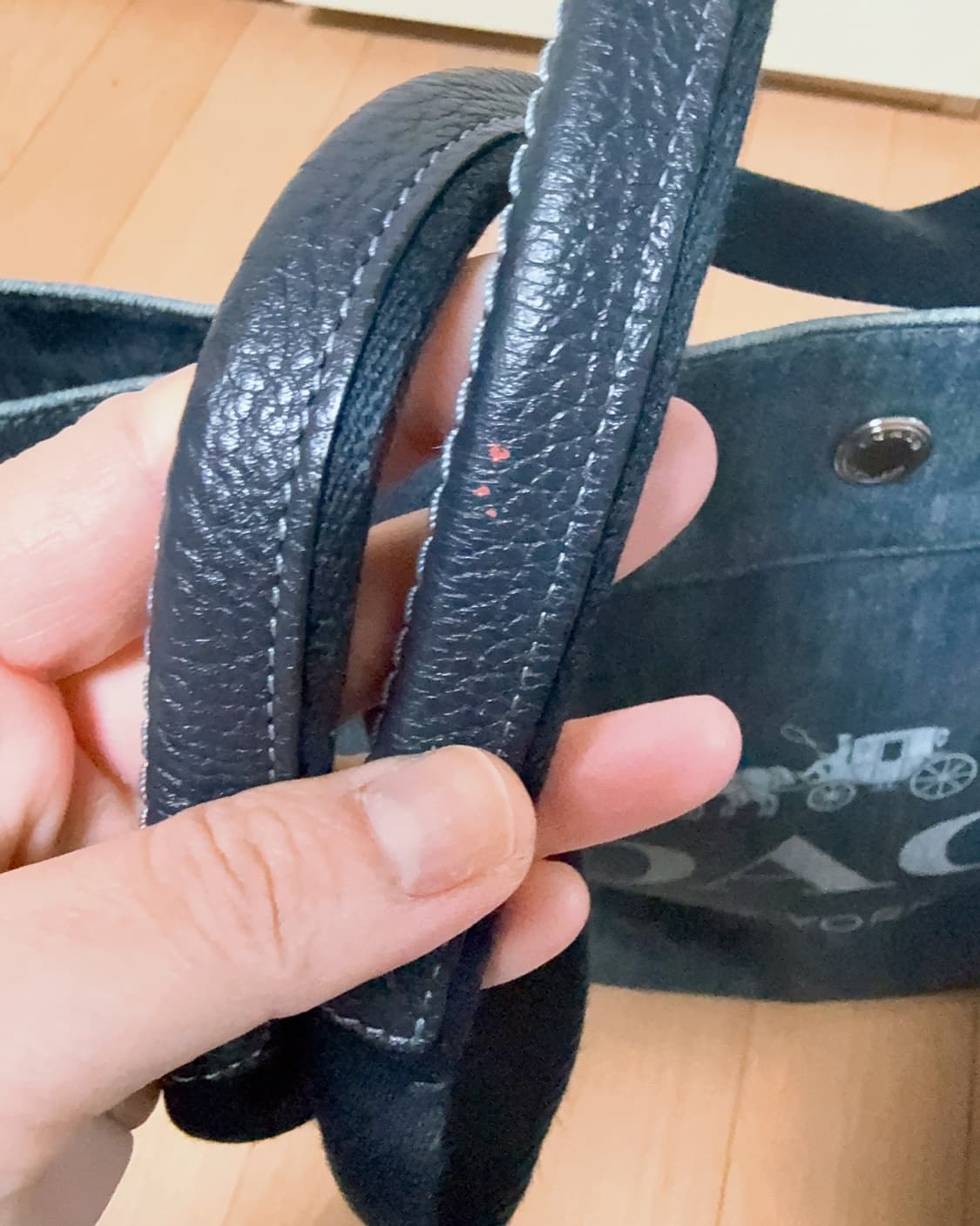 코치 데님 토트백 상품이미지10