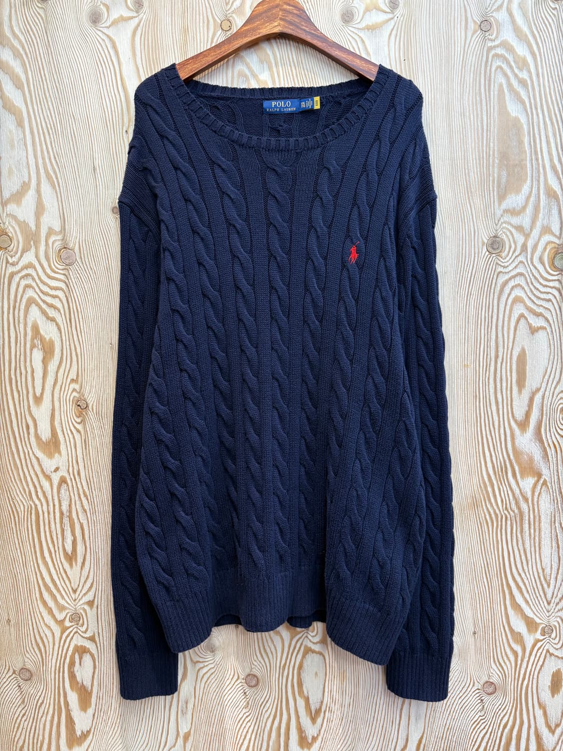 폴로 랄프로렌 꽈배기 니트 상품이미지6