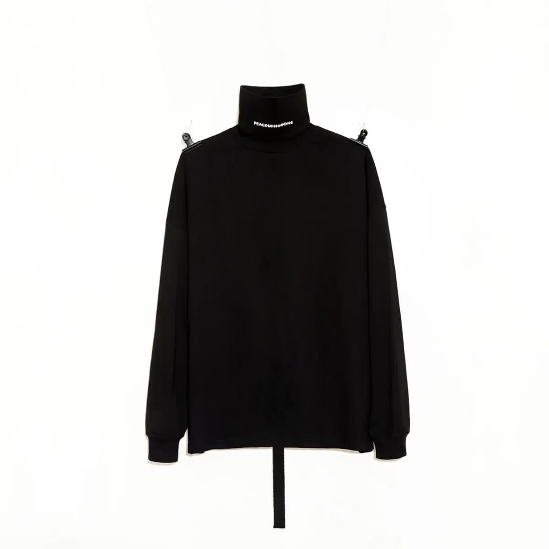 피마원 터틀넥 블랙 상품이미지1