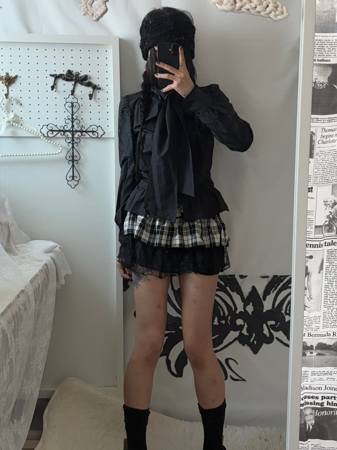 • black tie ribbon shirt 상품이미지7