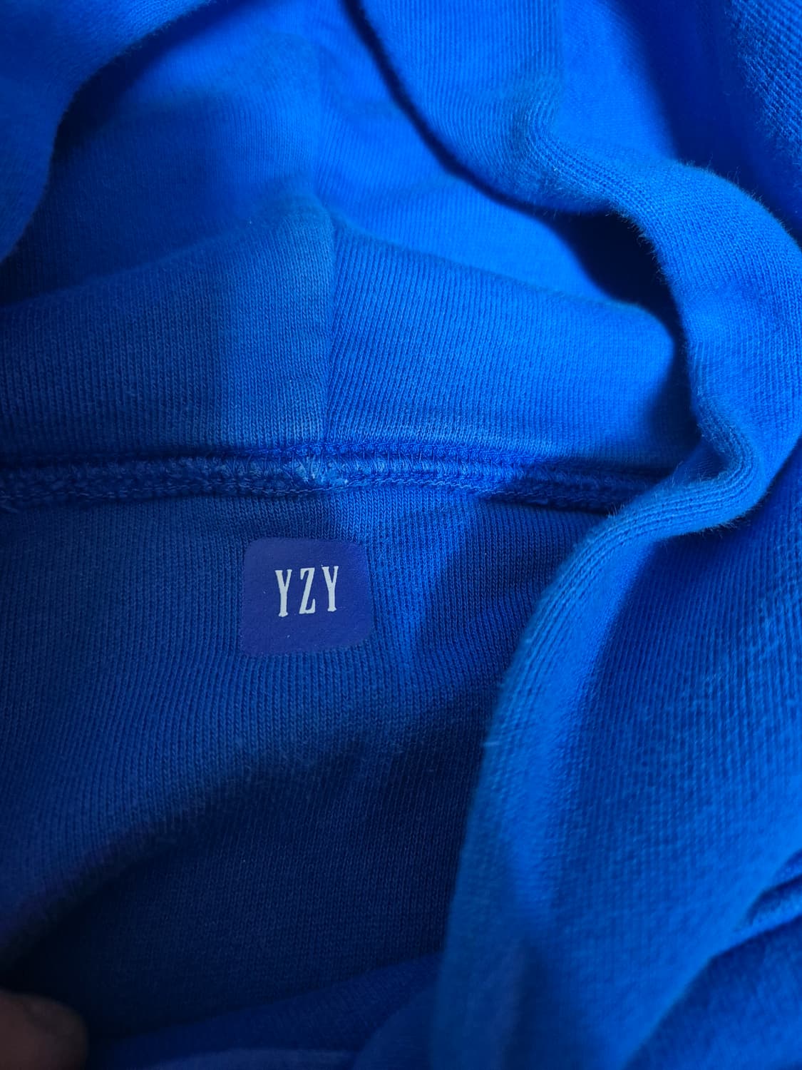 [XXL] 이지갭 블루 파랑 후드 티셔츠 상품이미지3
