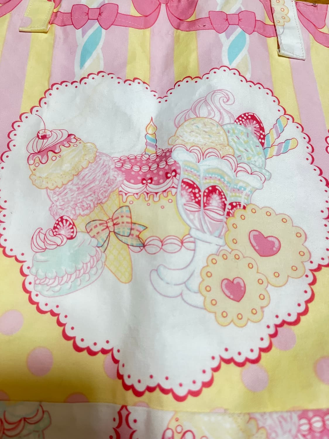 바디라인 스위츠프린팅 가방 상품이미지3